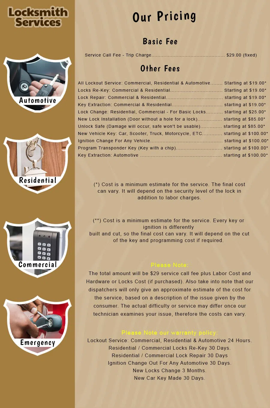 Orlando Advantage Locksmith Orlando, FL 407-498-2306